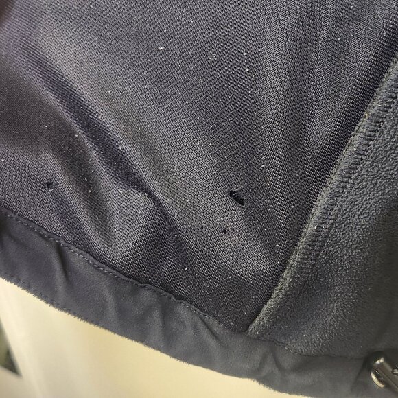 Columbia Black Full-Zip Fleece Jacket With Pockets Medium Size - Picture 4 of 7